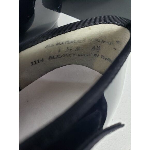 Girls Tap Shoes Buckle Strap Dance Beginner Tap Shoes Size 1.5 - Picture 9 of 9